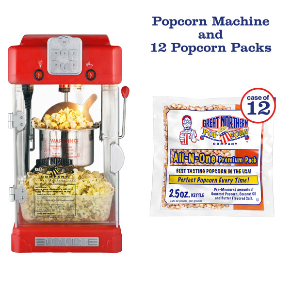 Great Northern Popcorn 2.5 oz Kettle Tabletop Popcorn Machine Wayfair